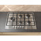 Whirlpool HOB TGML 761 IX R Inox GAS Frontal