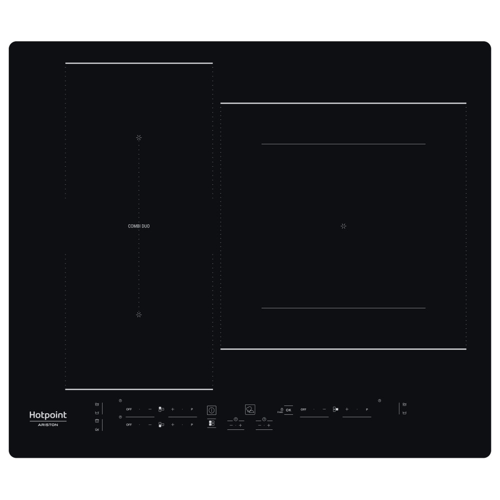 Hotpoint_Ariston Encimera HB 2760B NE Negro Induction vitroceramic Frontal