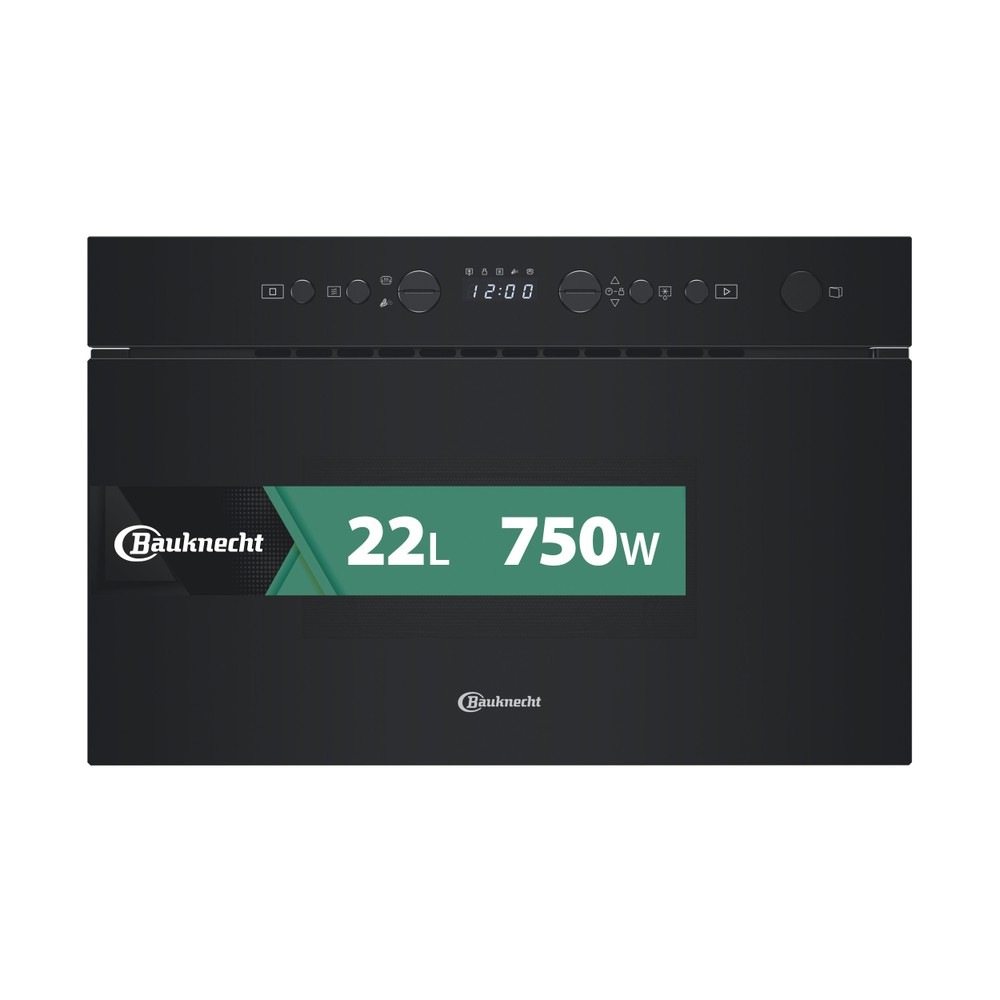 Bauknecht Magnetron Inbouw BMN1O2BK Zwart Elektronisch 22 Microgolfoven 750 Hero image