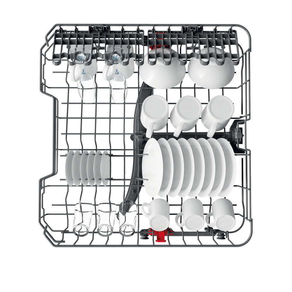 Whirlpool Mosogatógép Szabadonálló WFC 3B19 Szabadonálló F Rack