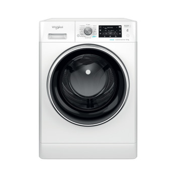 Whirlpool Maşină de spălat rufe Independent FFD 10489 BCV EE Alb Încărcare frontală A Frontal