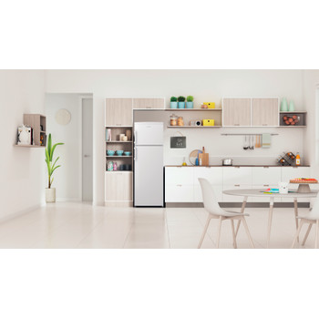 Indesit Комбиниран хладилник с камера Свободностоящи IT60 732 W Бял 2 врати Lifestyle frontal