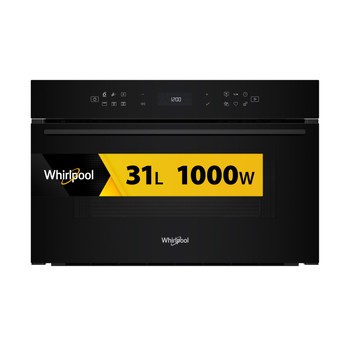 Whirlpool Magnetron Ingebouwd WMD7O4TB Zwart Elektronisch 31 MW+Grillfunctie 1000 Frontal