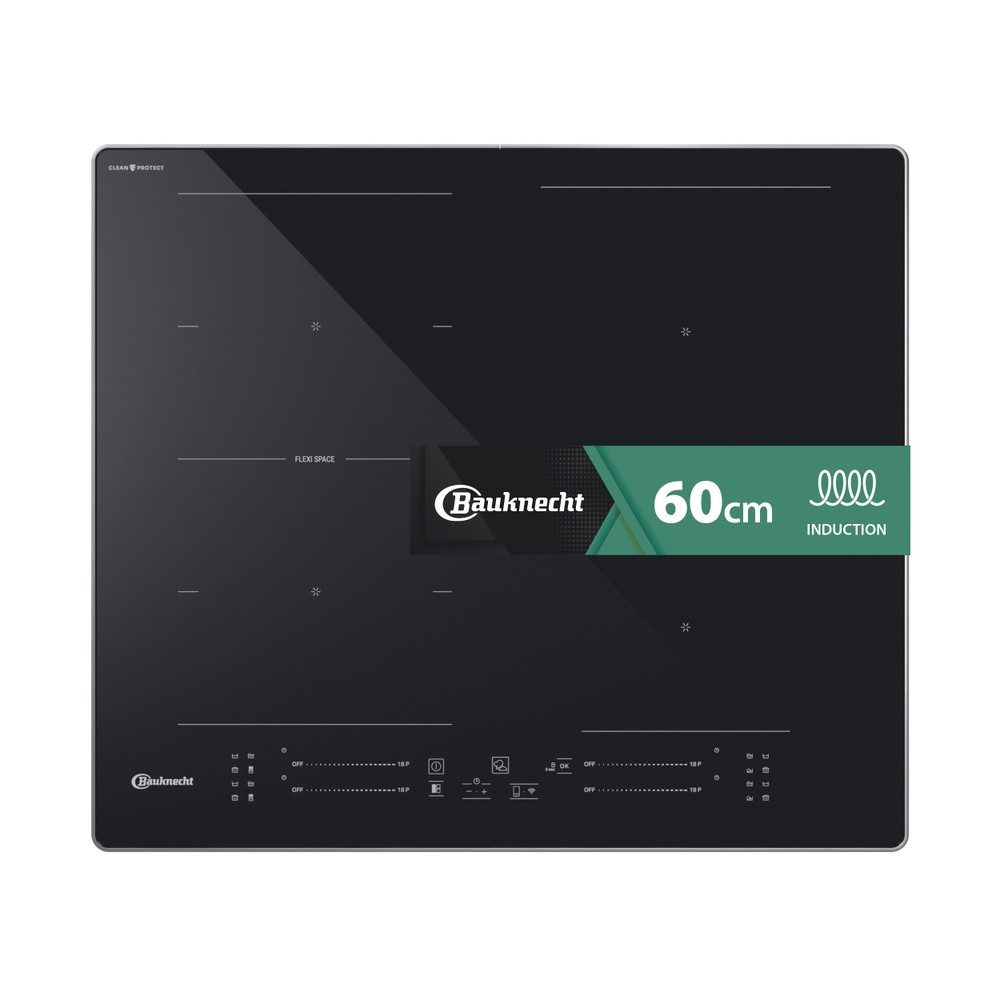Bauknecht Kogeplade BS 5860F CPAL Black Induction vitroceramic Hero image