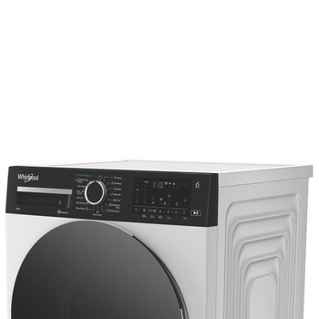 Whirlpool Maşină de spălat rufe Independent WAM 09WBC EE Alb Încărcare frontală A Lifestyle control panel