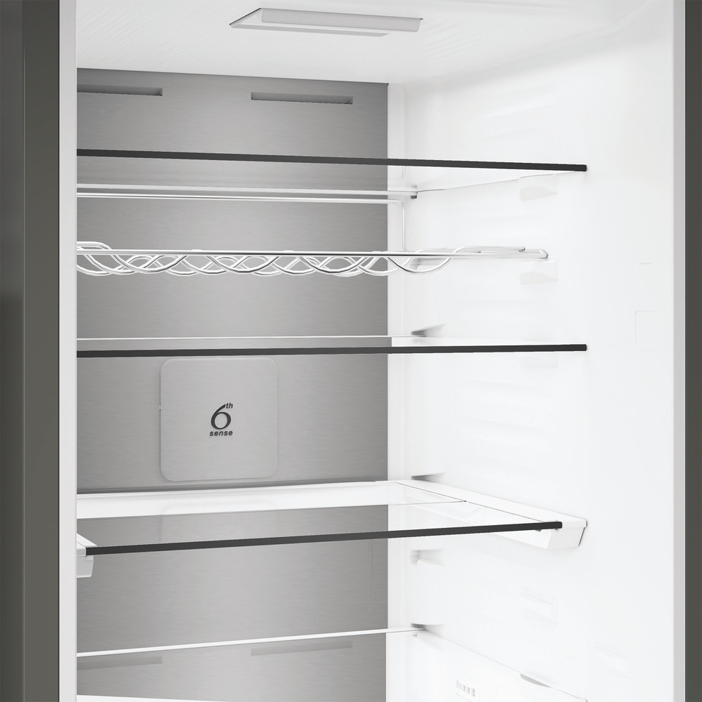 Whirlpool Koel/vriescombinatie Vrijstaand WHK 26413 XBR6EE ARC 764 Manhattan Gray 2 deuren Control panel