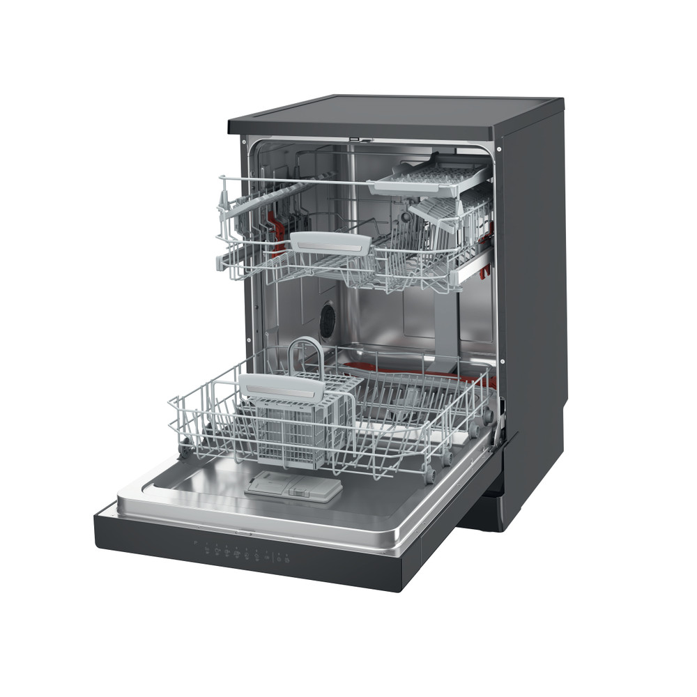 Hotpoint_Ariston Lave-vaisselle Pose-libre HA3FB14BN7A0SB Pose-libre B Perspective open