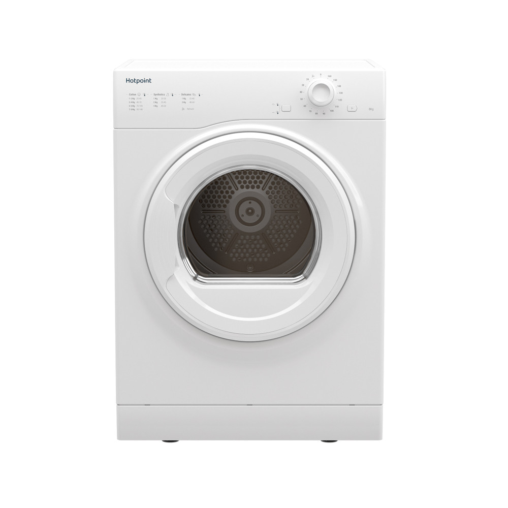 Hotpoint Dryer H1 D80W UK White Frontal