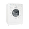 Indesit Lavadora Libre instalación EWC 81251 W EU N Blanco Cargador frontal F Perspective