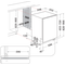 Whirlpool Geschirrspüler Einbaugerät WDI NC326C S Vollintegrierbar E Frontal
