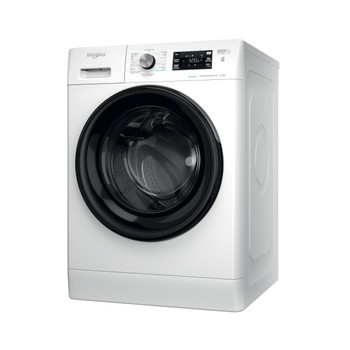 Whirlpool Lave-linge Pose-libre FFBBE 9458 BEV F Blanc Frontal B Perspective