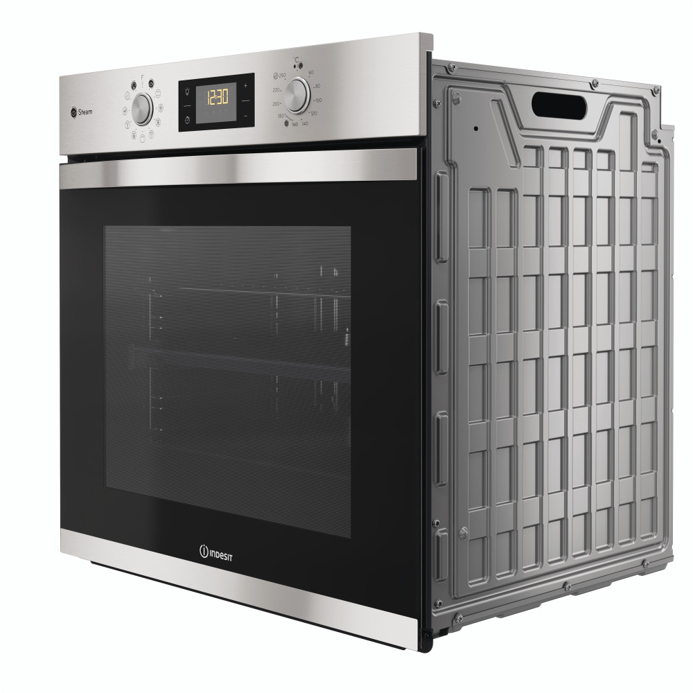 Indesit Духовой шкаф Встроенная IFWS 3841 JH IX Электрическая A+ Perspective