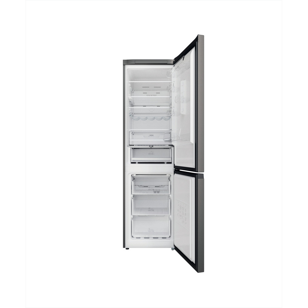 Hotpoint_Ariston Combinație frigider-congelator Neincorporabil HAFC9 TO32SK Argintiu Negru 2 doors Frontal open
