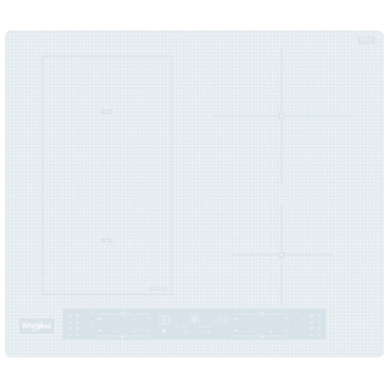 Whirlpool Encimera WL B4560 NE/W Blanco Induction vitroceramic Frontal