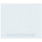 Whirlpool Paviršius WL B4560 NE/W Balta Induction vitroceramic Frontal