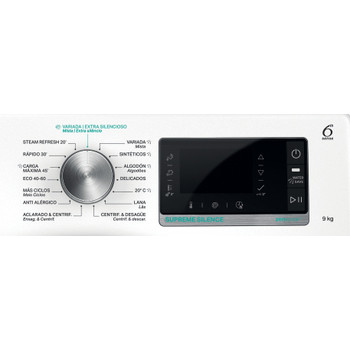 Whirlpool Lavadora Libre instalación W8 W946WR SPT Blanco Cargador frontal A Program