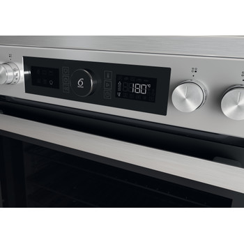 Whirlpool Tűzhely WS68G8ACXT/E Inox Gáz Control panel