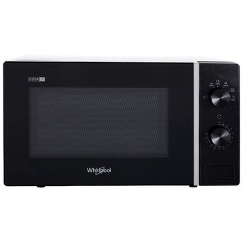 Whirlpool Four à micro-ondes Pose-libre MWP 101 B Noir Mécanique 20 Micro-ondes uniquement 700 Frontal