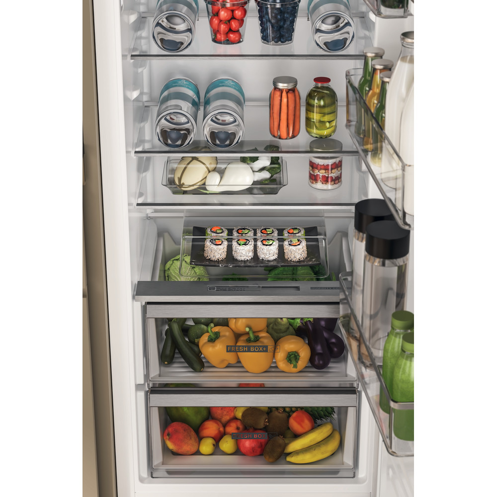 Bauknecht Koelkast Inbouw BKSD184013C1 Staal Drawer