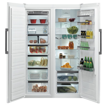 Whirlpool Congelador Livre Instalação UW8 F2D WHBI N 2 Branco global Frontal open