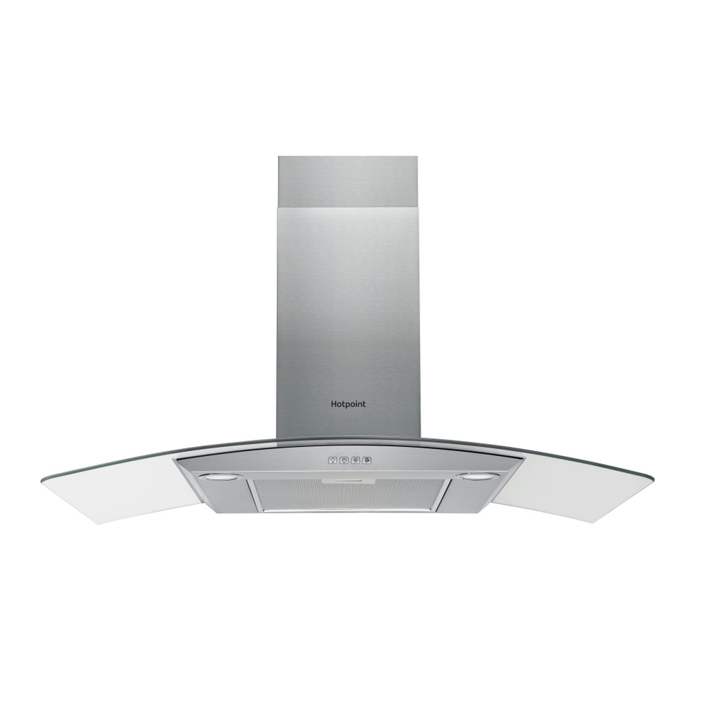 Hotpoint HOOD Built-in PHGC9.4FLMX Inox Wall-mounted Mechanical Frontal