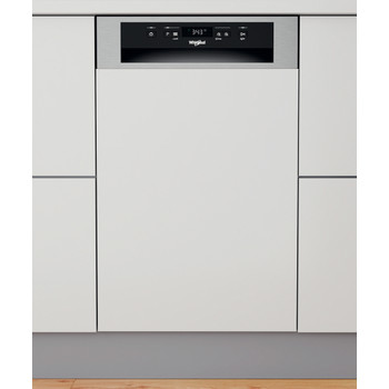 Whirlpool Maşină de spălat vase Încorporabil WSBC 3M27  X Half-integrated E Frontal