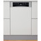 Whirlpool Πλυντήριο πιάτων Εντοιχιζόμενο WSBC 3M27  X Half-integrated Ε Frontal