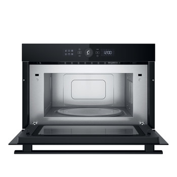 Whirlpool Microondas Encastre WMD44MB Negro Electrónico 31 MW + Función Grill 1000.0 Frontal open