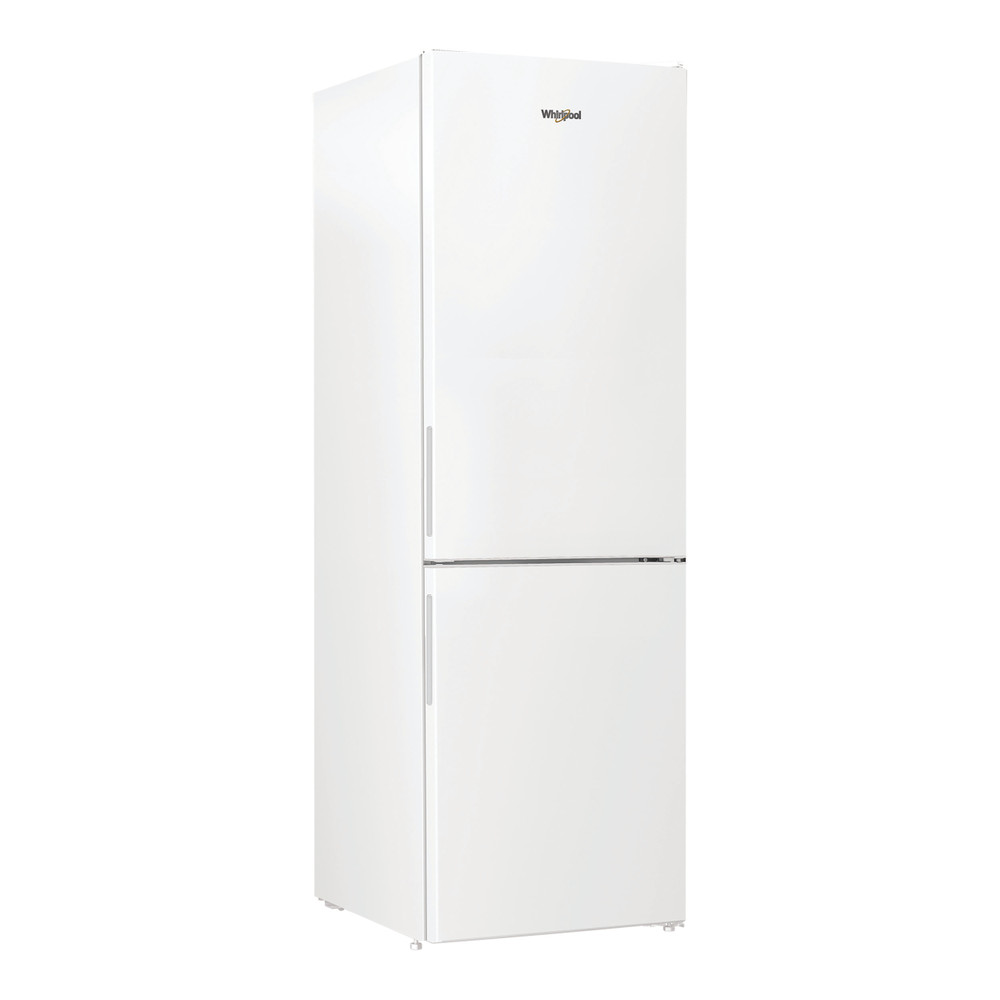 Whirlpool Réfrigérateur combiné Pose-libre WHKS 1361 W4E Blanc 2 portes Perspective