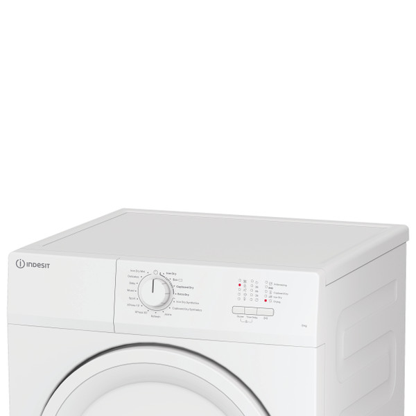 Indesit Dryer C  YD A81 WWGL UK White Lifestyle control panel