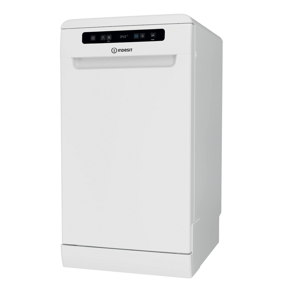 Indesit Πλυντήριο πιάτων Ελεύθερο IN2FD10CS70W Ελεύθερο D Perspective