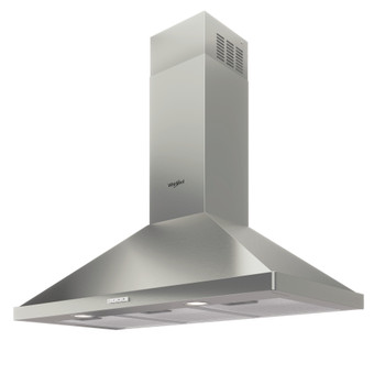 Whirlpool Dampkap Inbouw WHCN 94 F LM X/1 Inox Wandmodel Mechanisch Perspective