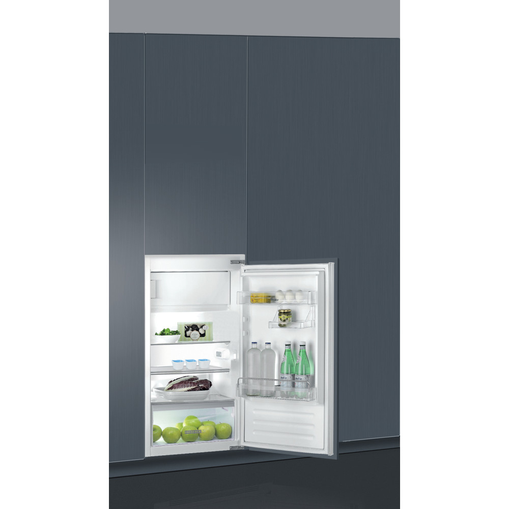 Whirlpool Koelkast Inbouw ARG 10472 SF2 Staal Perspective open