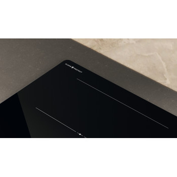Whirlpool Placa WF S1577 CPNE Preto Induction vitroceramic Lifestyle detail
