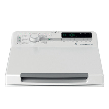 Whirlpool Tvättmaskin Fristående EELT 7150 EU White Top loader B Control panel