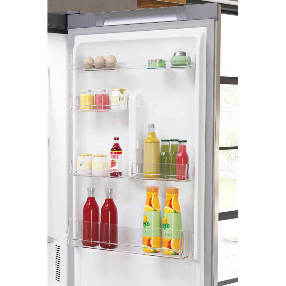 Hotpoint_Ariston Combinație frigider-congelator Neincorporabil HAFC9 TT43SX O3 Saturn Steel 2 doors Lifestyle detail