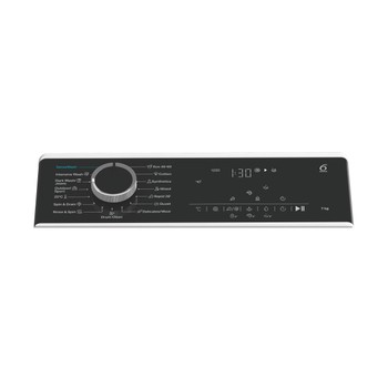 Whirlpool Maşină de spălat rufe Independent TW721DBSWEE Alb Încărcare Verticală A Program
