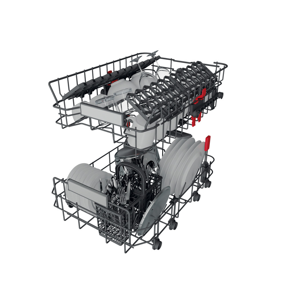 Whirlpool Diskmaskin Inbyggda WSIO 3T223 PE X Full-integrated E Technical Translucent