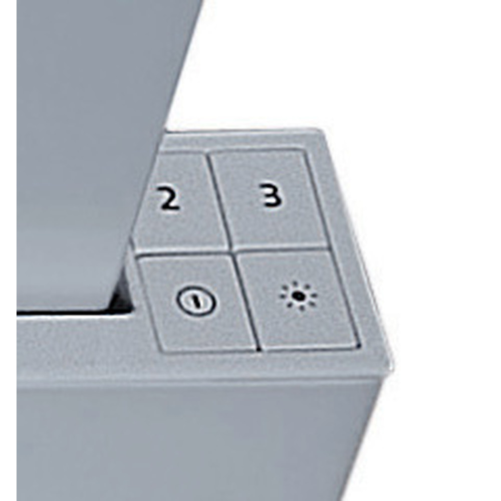 Hotpoint_Ariston Exaustor Encastre HAH 65 F LB X/1 Inox Encastre Mecânico Control panel