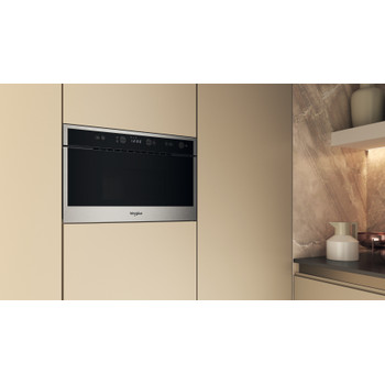 Whirlpool Microgolfoven Inbouw WMN461BX Roestvrij staal Elektronisch 22 Alleen microgolven 750 Lifestyle perspective