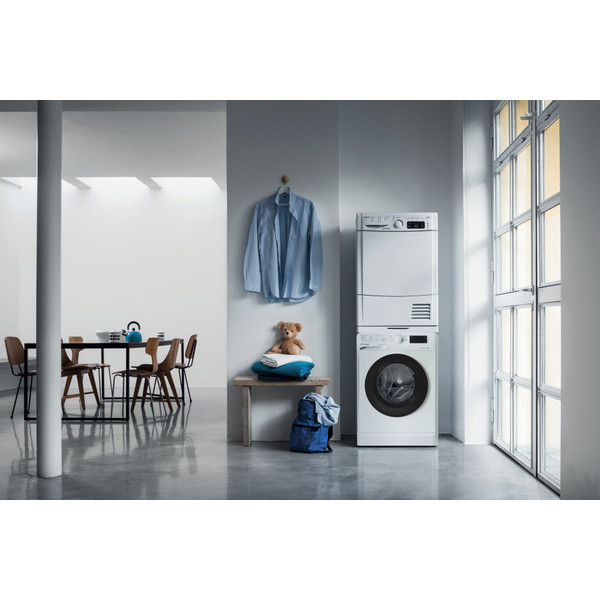 Indesit Стиральная машина Отдельно стоящий OMTWSE 61051 WK UA Белый Front loader A+++ Lifestyle frontal