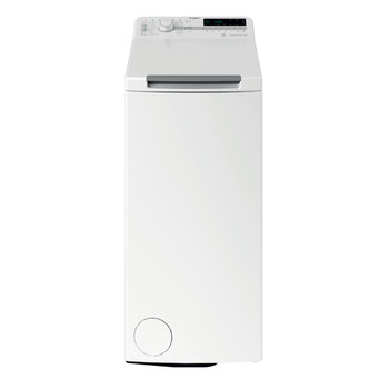 Whirlpool Perilica za rublje Samostojeći TDLR 7250SS EU/N Bijela Gornje punjenje B Frontal