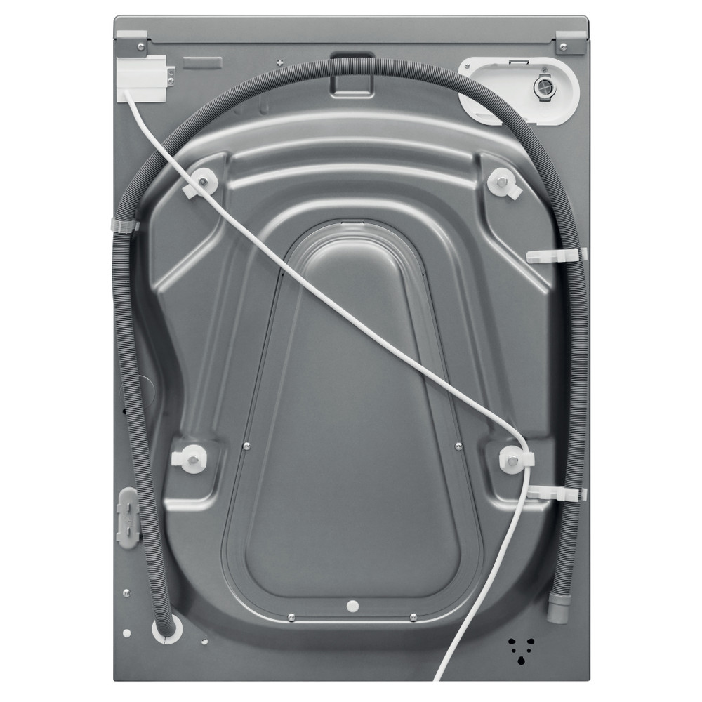 Whirlpool Lave-linge Pose-libre FWG81284SBS NA Argent Front loader A+++ Back / Lateral