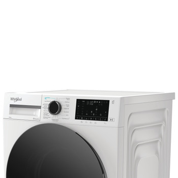 Whirlpool Lavadora secadora Libre instalación WAD 9636W SPT Blanco Cargador frontal Lifestyle control panel