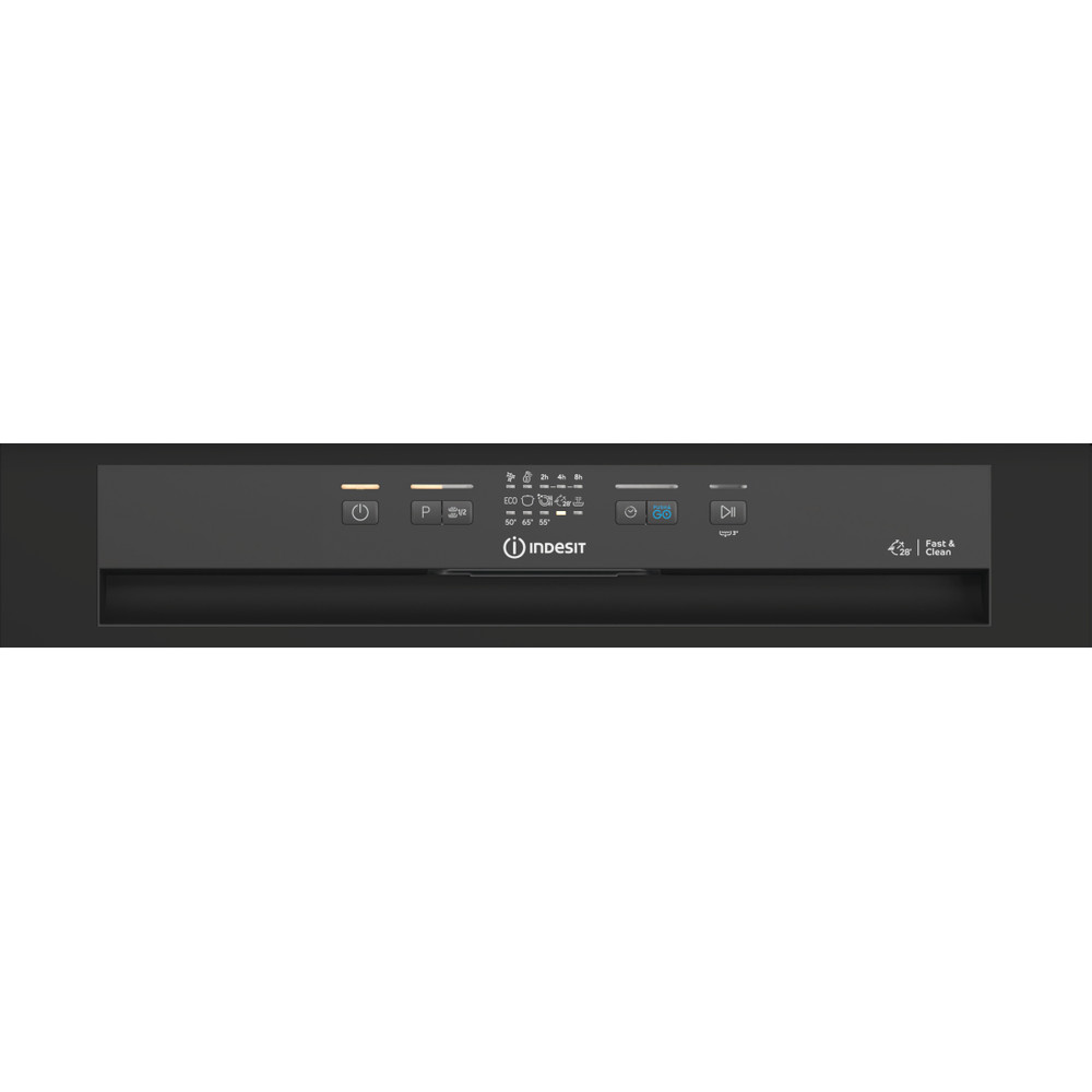 Indesit Myčka nádobí Vestavné I3B L634 B Half-integrated D Control panel