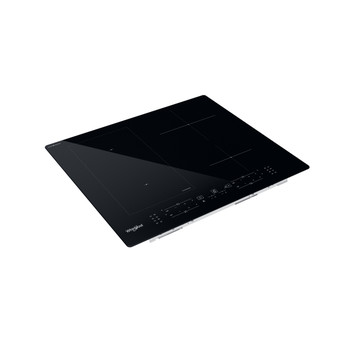 Whirlpool Kookplaat WL B4060 CPNE Zwart Induction vitroceramic Perspective
