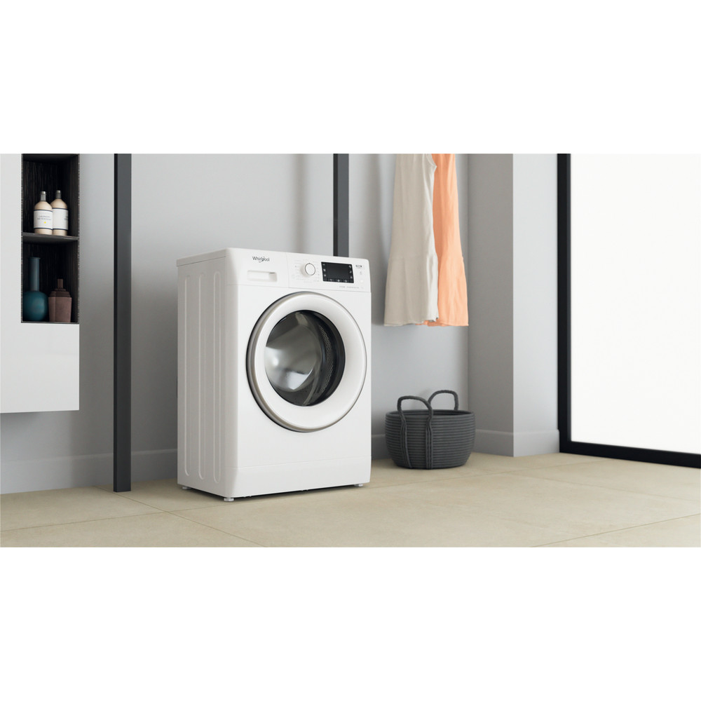 Whirlpool Mosógép Szabadonálló FWSD 71283 SV EE N Fehér Elöltöltős D Lifestyle perspective