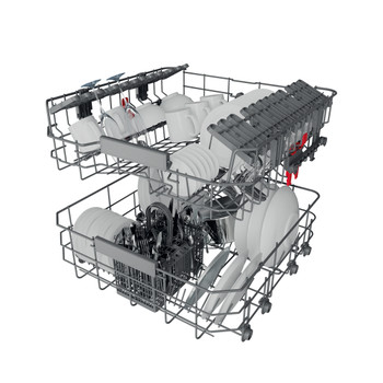 Whirlpool Myčka nádobí Volně stojící WFO 3C33 6.5 X Volně stojící D Technical Translucent