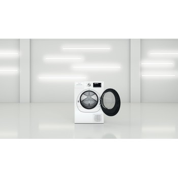 Whirlpool Szárító W7 D84WB EE Fehér Lifestyle frontal open