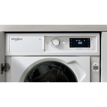 Whirlpool Lavadora Encastre BI WMWG 81484E EU Blanco Cargador frontal C Lifestyle control panel